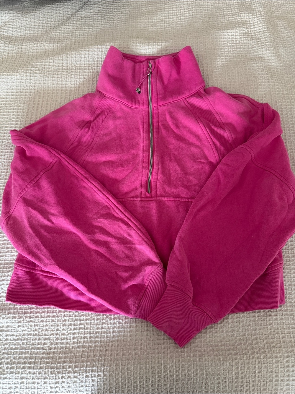 lululemon athletica Women's Half-Zip Pullover - Hot Pink